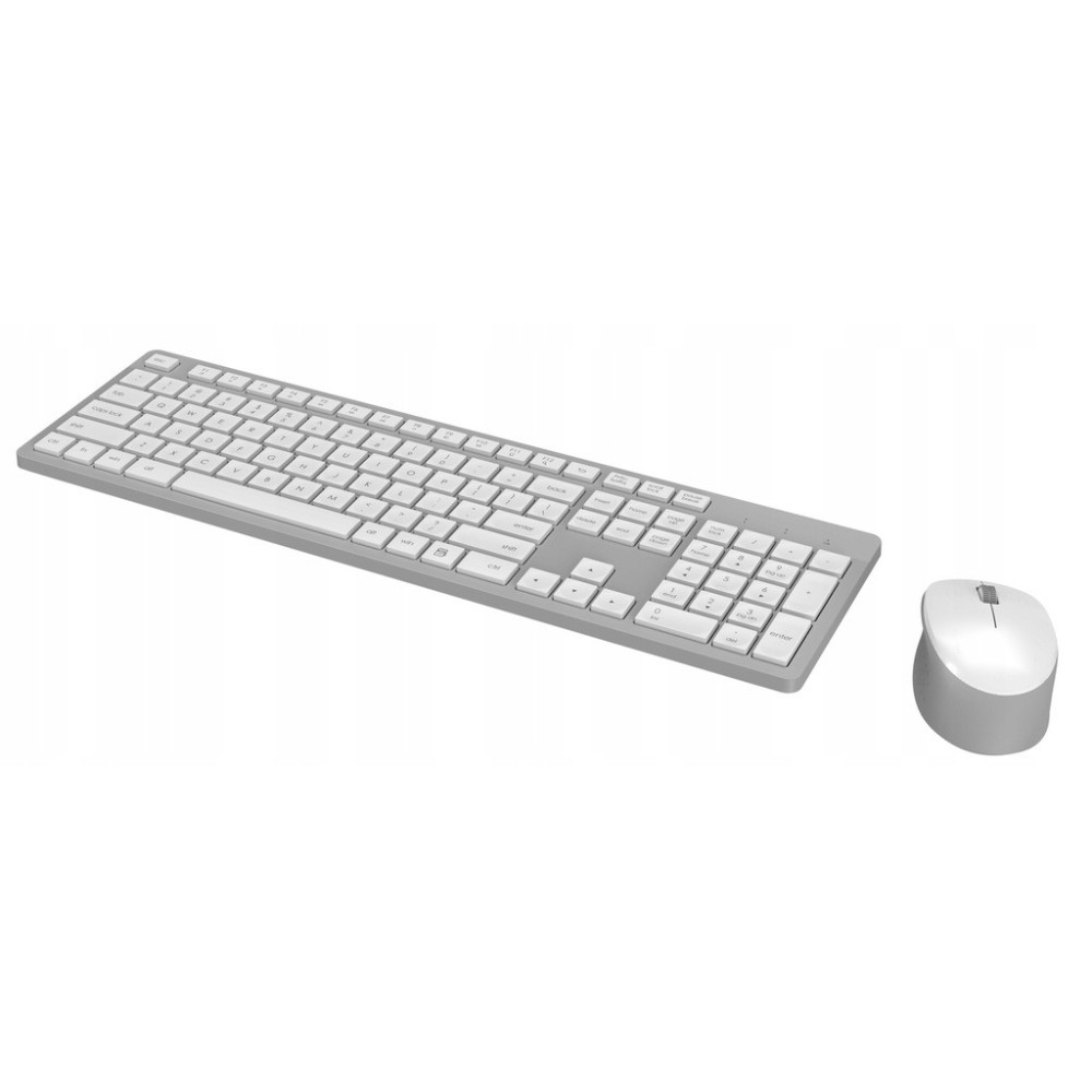 ZESTAW BEZPRZEWODOWY KLAWIATURA BEZPRZEWODOWA K786 + MYSZ CICHA USB