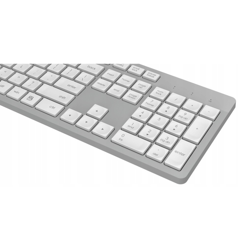 ZESTAW BEZPRZEWODOWY KLAWIATURA BEZPRZEWODOWA K786 + MYSZ CICHA USB