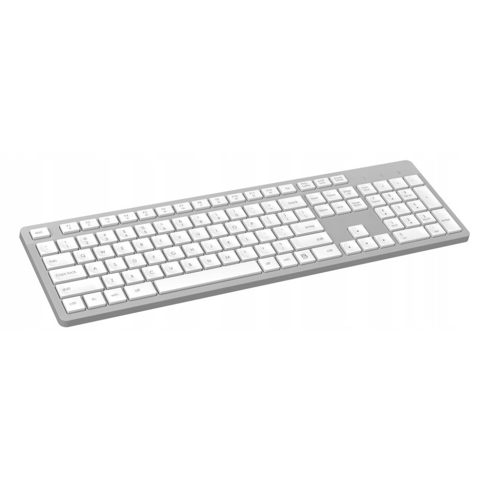 ZESTAW BEZPRZEWODOWY KLAWIATURA BEZPRZEWODOWA K786 + MYSZ CICHA USB