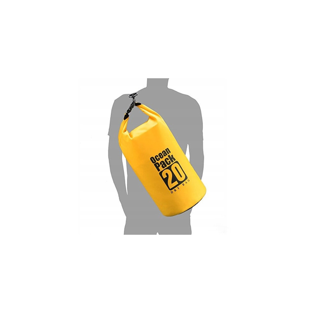 PLECAK WODOODPORNY OCEAN PACK DRY BAG TORBA 20L ŻÓŁTA YELLOW