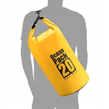 PLECAK WODOODPORNY OCEAN PACK DRY BAG TORBA 20L ŻÓŁTA YELLOW