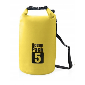 WOREK WODOODPORNY OCEAN PACK DRY BAG TORBA 5L ŻÓŁTY YELLOW