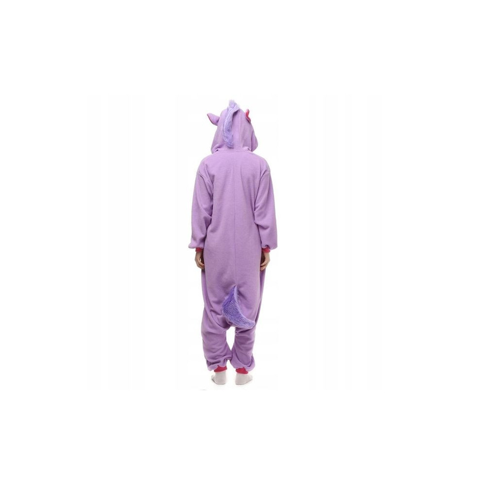 ONESIE KOMBINEZON JEDNOROŻEC FIOLETOWY PURPLE KIGURUMI PIŻAMA L