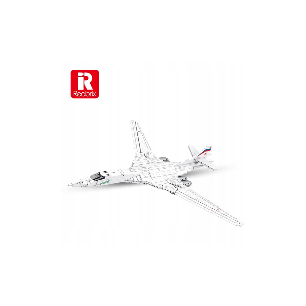 KLOCKI REOBRIX ROSYJSKI BOMBOWIEC PONADDŹWIĘKOWY TU160 1598 PCS TECHNIK