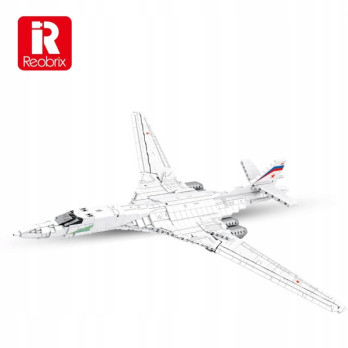 KLOCKI REOBRIX ROSYJSKI BOMBOWIEC PONADDŹWIĘKOWY TU160 1598 PCS TECHNIK