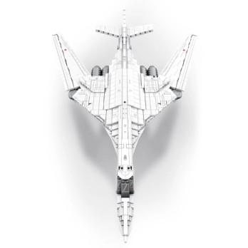 KLOCKI REOBRIX ROSYJSKI BOMBOWIEC PONADDŹWIĘKOWY TU160 1598 PCS TECHNIK