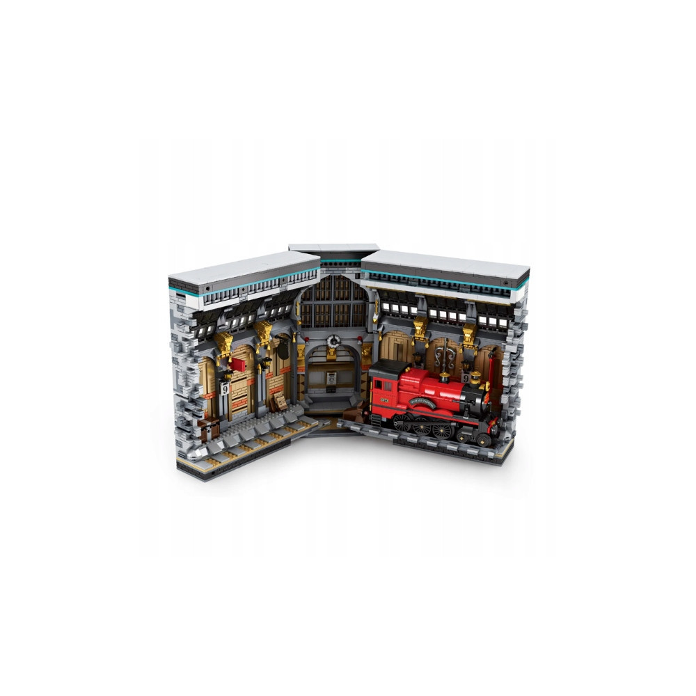 KLOCKI REOBRIX MAGIC RAILWAY STATION STREET VIEW BOOK 2795 PCS TECHNIC