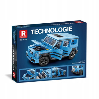 KLOCKI REOBRIX LUKSUSOWY SAMOCHÓD AUTO MERCEDES G65 1204 PCS TECHNIK