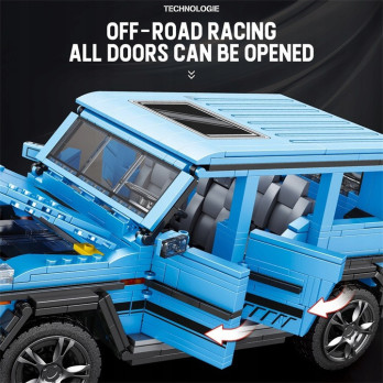 KLOCKI REOBRIX LUKSUSOWY SAMOCHÓD AUTO MERCEDES G65 1204 PCS TECHNIK