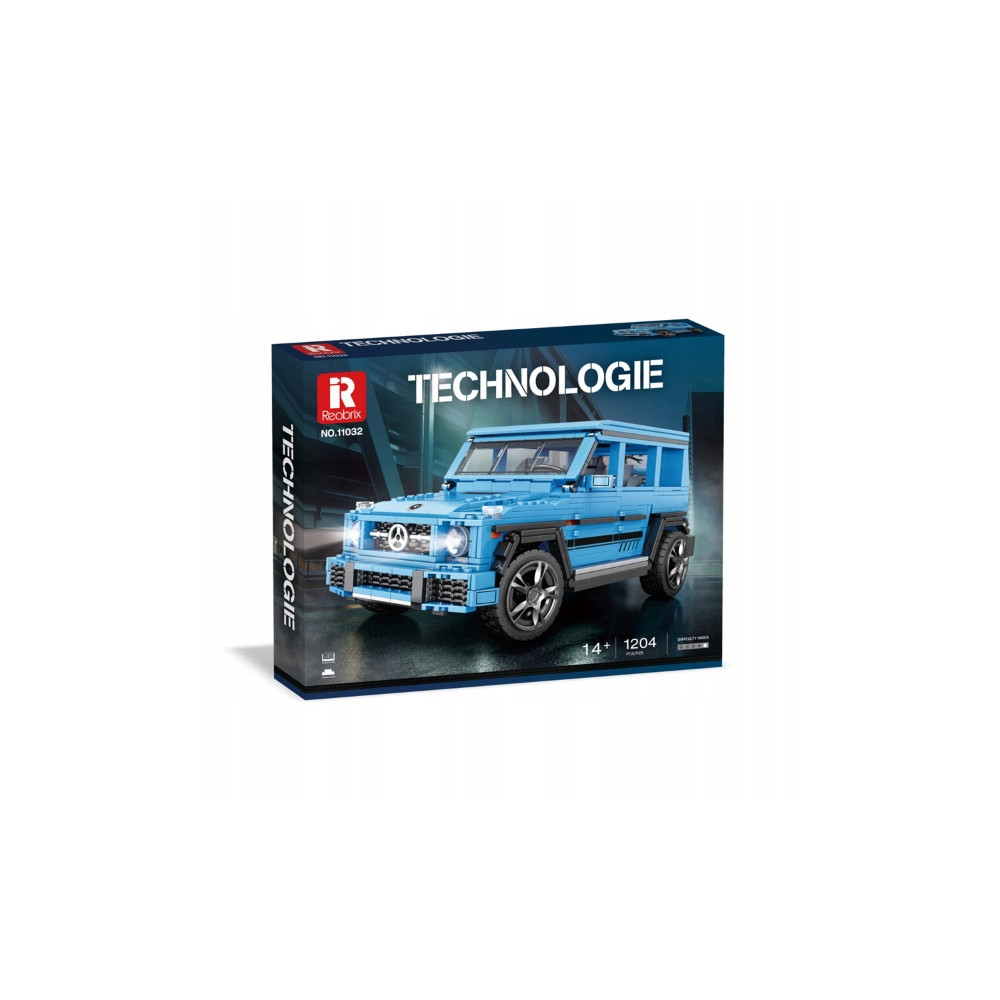 KLOCKI REOBRIX LUKSUSOWY SAMOCHÓD AUTO MERCEDES G65 1204 PCS TECHNIK