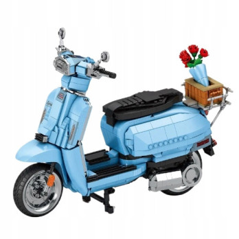KLOCKI REOBRIX 11037 RETRO SKUTER NIEBIESKI LAMBRETTA V200 1169 KLOCKI