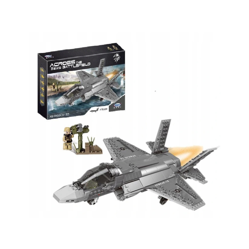 KLOCKI SAMOLOT F-35 WOJSKO-WY F-16 FIGHTING FALCON PREZENT