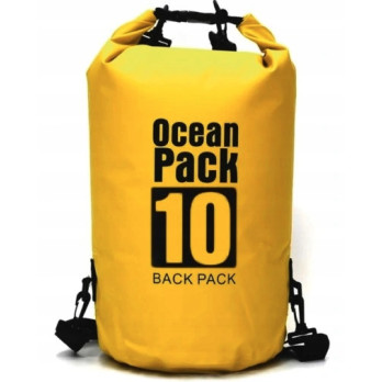 WOREK WODOODPORNY OCEAN PACK DRY BAG TORBA 10L ŻÓŁTY
