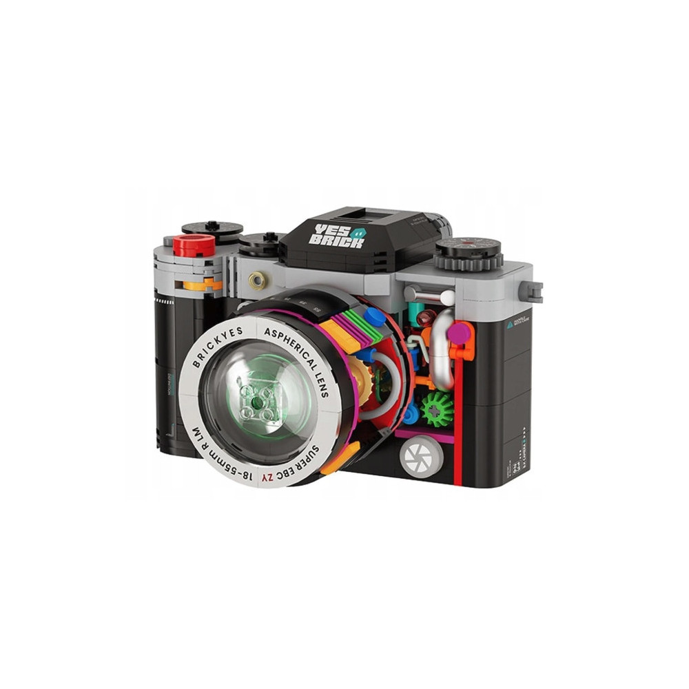 KLOCKI KONSTRUKCYJNE RETRO CAMERA 556 KLOCKÓW ZESTAW PREZENT