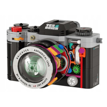 KLOCKI KONSTRUKCYJNE RETRO CAMERA 556 KLOCKÓW ZESTAW PREZENT