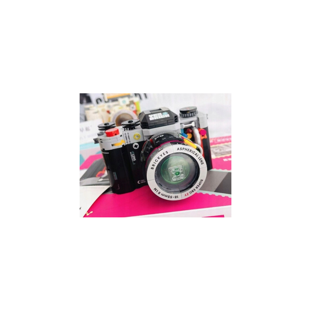 KLOCKI KONSTRUKCYJNE RETRO CAMERA 556 KLOCKÓW ZESTAW PREZENT
