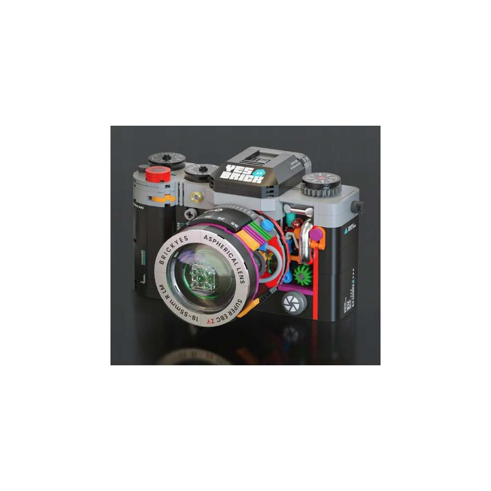 KLOCKI KONSTRUKCYJNE RETRO CAMERA 556 KLOCKÓW ZESTAW PREZENT