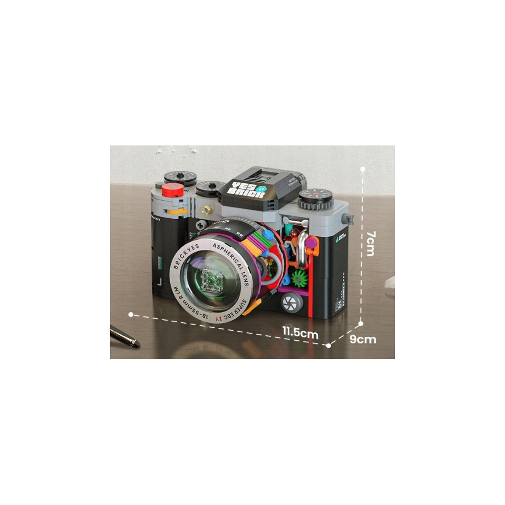 KLOCKI KONSTRUKCYJNE RETRO CAMERA 556 KLOCKÓW ZESTAW PREZENT
