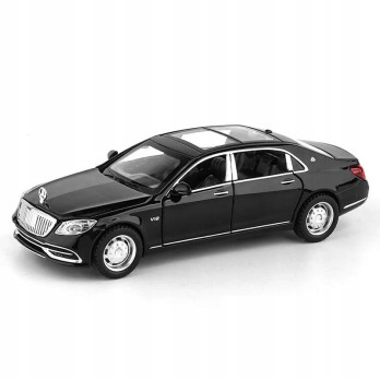 MERCEDES BENZ S650 METALOWY MODEL SAMOCHODU 1:32 DŹWIĘK ŚWIATŁO CZARNY