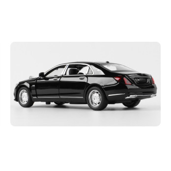 MERCEDES BENZ S650 METALOWY MODEL SAMOCHODU 1:32 DŹWIĘK ŚWIATŁO CZARNY