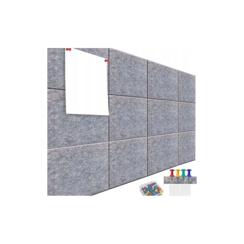 MODUŁOWA TABLICA DO BIURA GABINETU 120x90 DO BIURA 12 PANELI KOLORY