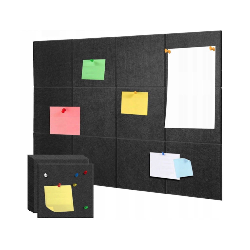 MODUŁOWA TABLICA DO BIURA GABINETU 120x90 DO BIURA 12 PANELI KOLORY