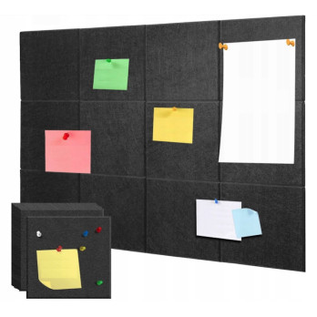 MODUŁOWA TABLICA DO BIURA GABINETU 120x90 DO BIURA 12 PANELI KOLORY