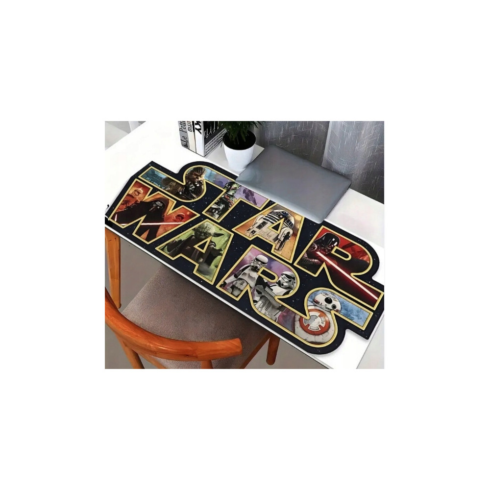 DUŻA PODKŁADKA OCHRONNA NA BIURKO MATA STAR WARS 90x40 CM
