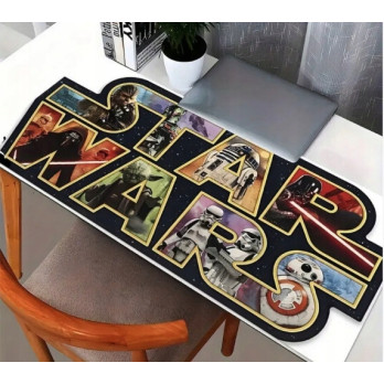 DUŻA PODKŁADKA OCHRONNA NA BIURKO MATA STAR WARS 90x40 CM