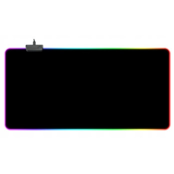 DUŻA MATA GAMINGOWA PODKŁADKA DLA GRACZY NA BIURKO PODŚWIETLANA LED RGB