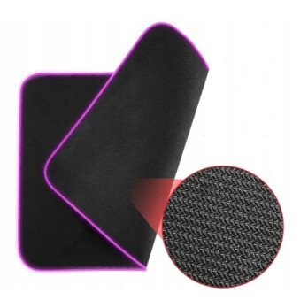 DUŻA MATA GAMINGOWA PODKŁADKA DLA GRACZY NA BIURKO PODŚWIETLANA LED RGB