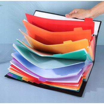 TECZKA NA DOKUMENTY ORGANIZER Z PRZEGRÓDKAMI A4 FOLDER WODOODPORNY