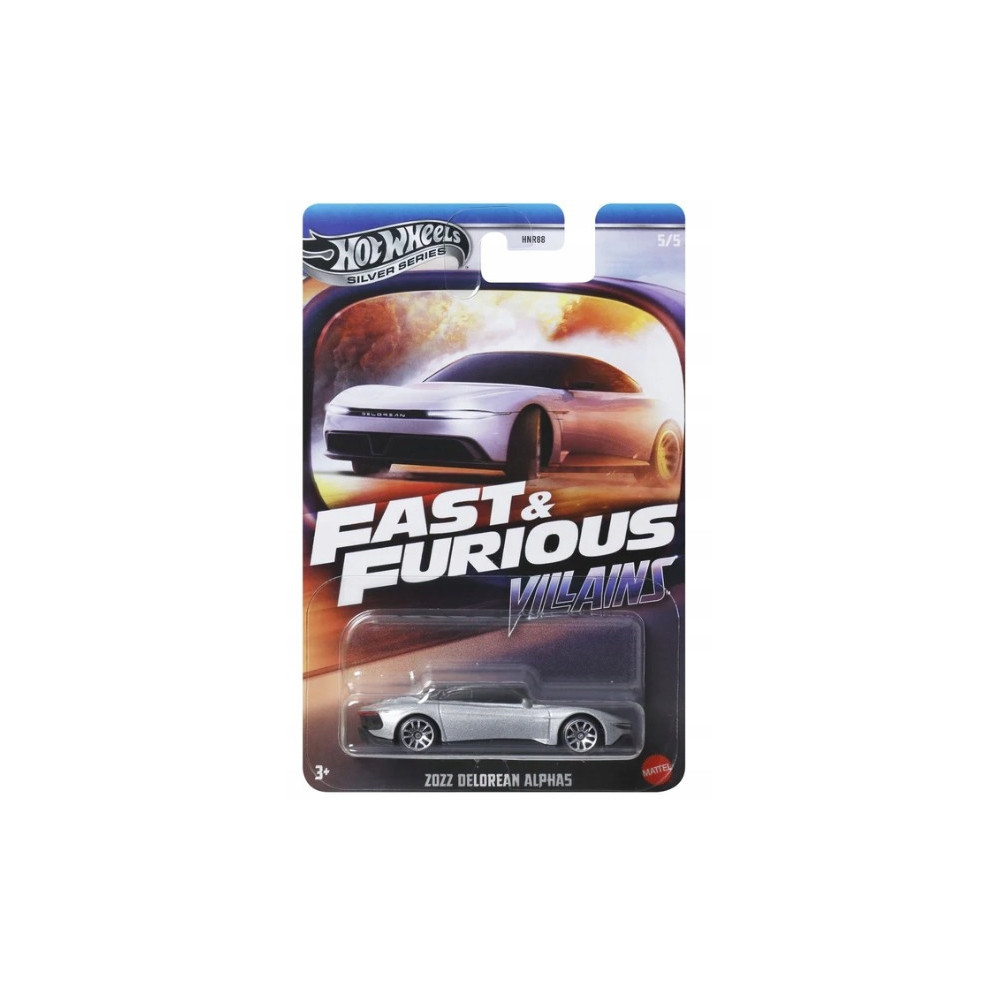 HOT WHEELS Silver Series FAST & FURIOUS VILLAINS JBY38 AUTKO SAMOCHÓD