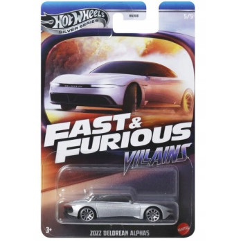 HOT WHEELS Silver Series FAST & FURIOUS VILLAINS JBY38 AUTKO SAMOCHÓD
