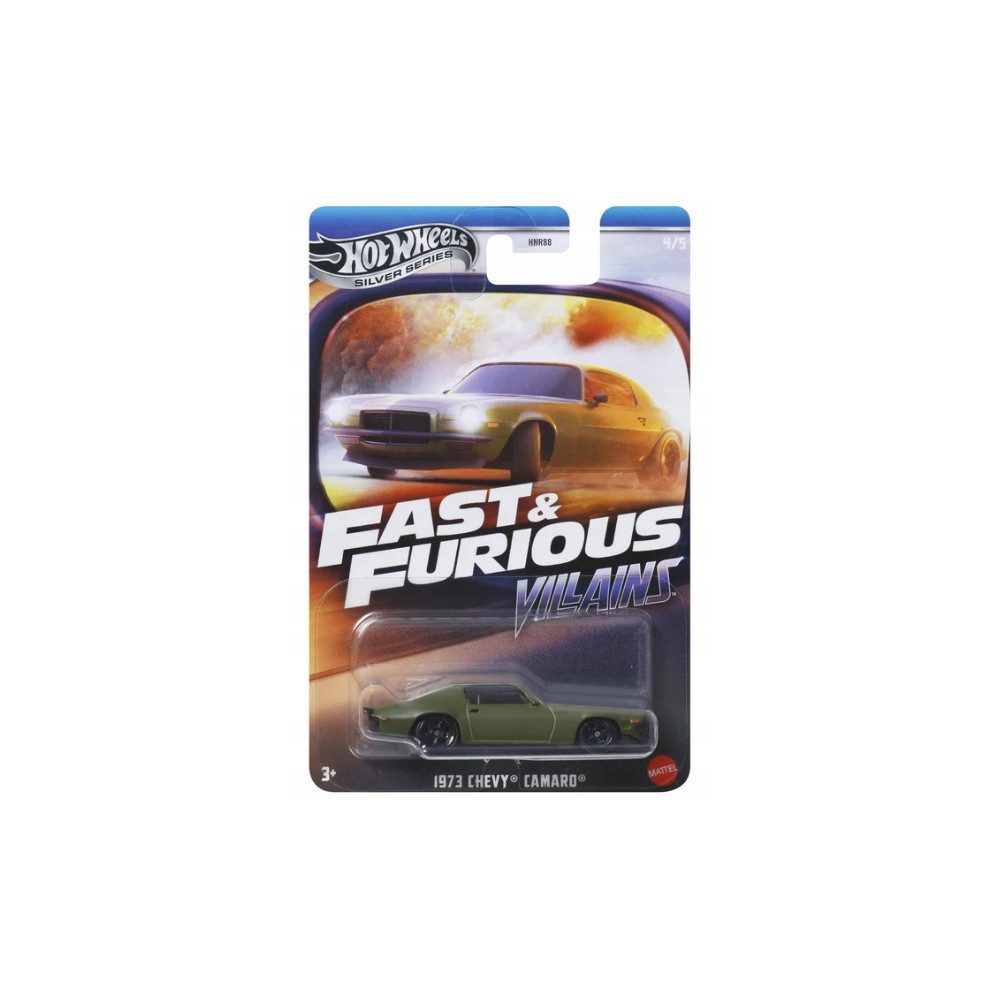 HOT WHEELS Silver Series FAST & FURIOUS VILLAINS JBY37 AUTKO SAMOCHÓD