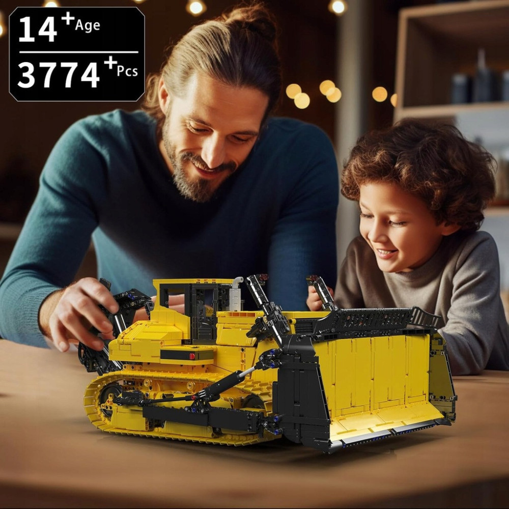 Mould King Technic 17049 BULDOŻER SPYCHACZ GĄSIENICOWY ZESTAW DO UŁOŻENIA