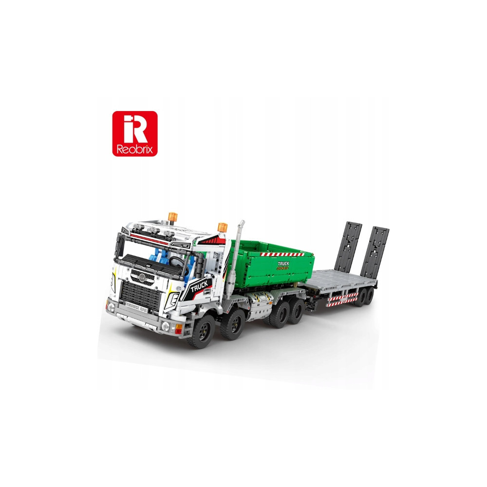 Klocki konstrukcyjne REOBRIX MECHANICAL CIĘŻARÓWKA Z PRZYCZEPĄ 2950 EL.