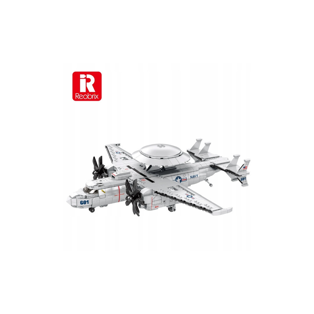 KLOCKI DO UŁOŻENIA REOBRIX SUPER SAMOLOT E2 1144 PCS TECHNIK PREZENT