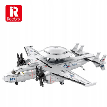KLOCKI DO UŁOŻENIA REOBRIX SUPER SAMOLOT E2 1144 PCS TECHNIK PREZENT