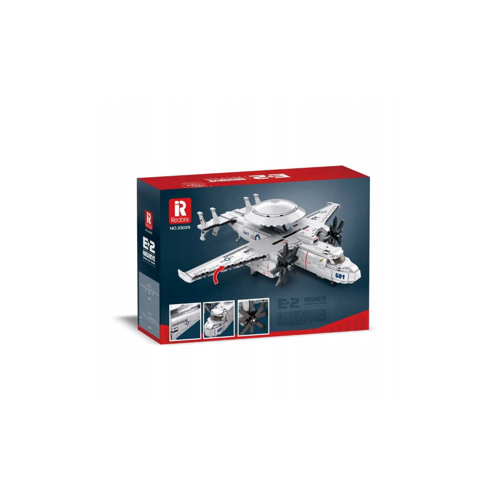 KLOCKI DO UŁOŻENIA REOBRIX SUPER SAMOLOT E2 1144 PCS TECHNIK PREZENT