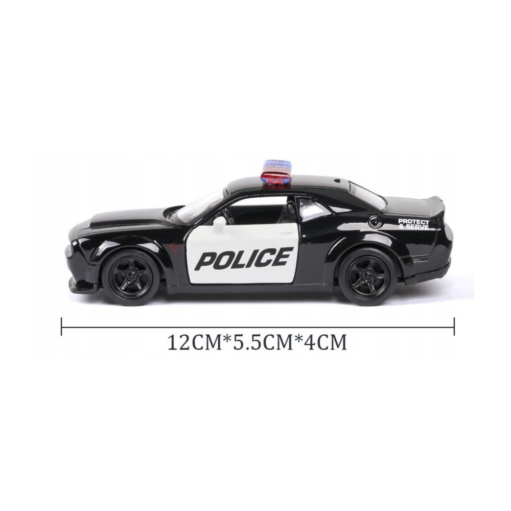AUTO POLICYJNE POLICJA POLICE SAMOCHÓD POLICYJNY AUTKO ZABAWKA DODGE