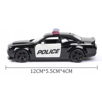 AUTO POLICYJNE POLICJA POLICE SAMOCHÓD POLICYJNY AUTKO ZABAWKA DODGE