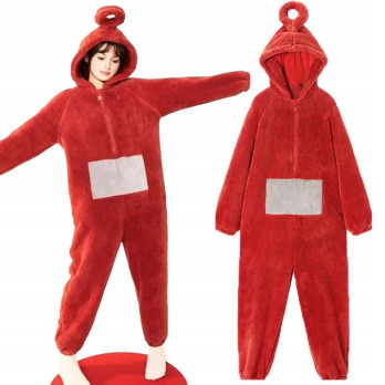 PRZEBRANIE PIŻAMA ONESIE TELETUBBIES TELETUBISIE PO CZERWONY XXL