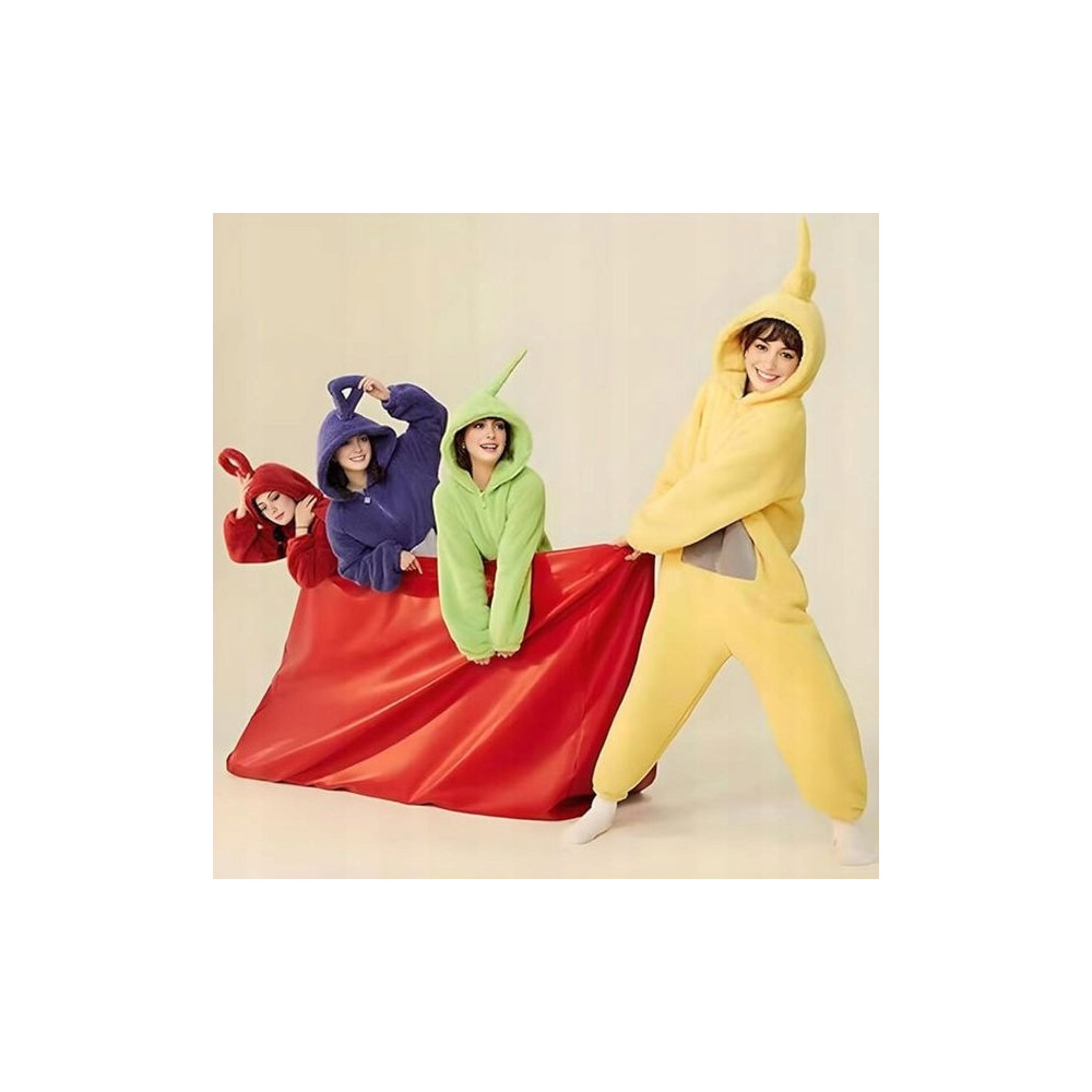 PRZEBRANIE PIŻAMA ONESIE TELETUBBIES TELETUBISIE PO CZERWONY XXL