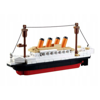 KLOCKI KONSTRUKCYJNE TITANIC ZESTAW KLOCKÓW DO UŁOŻENIA 194 ELEMENTY