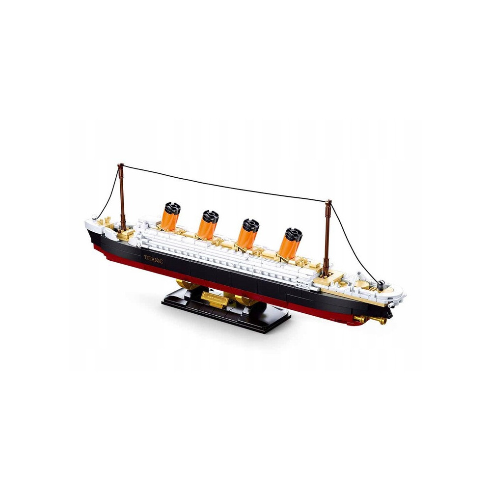 KLOCKI KONSTRUKCYJNE TITANIC STATEK FIGURKI 481 KLOCKÓW DO UŁOŻENIA