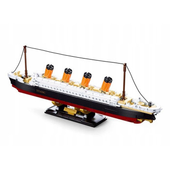 KLOCKI KONSTRUKCYJNE TITANIC STATEK FIGURKI 481 KLOCKÓW DO UŁOŻENIA