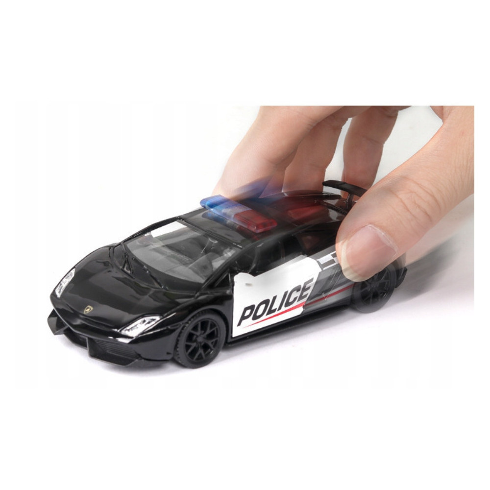 AUTO POLICYJNE POLICJA POLICE SAMOCHÓD POLICYJNY AUTKO ZABAWKA LAMBORGHINI