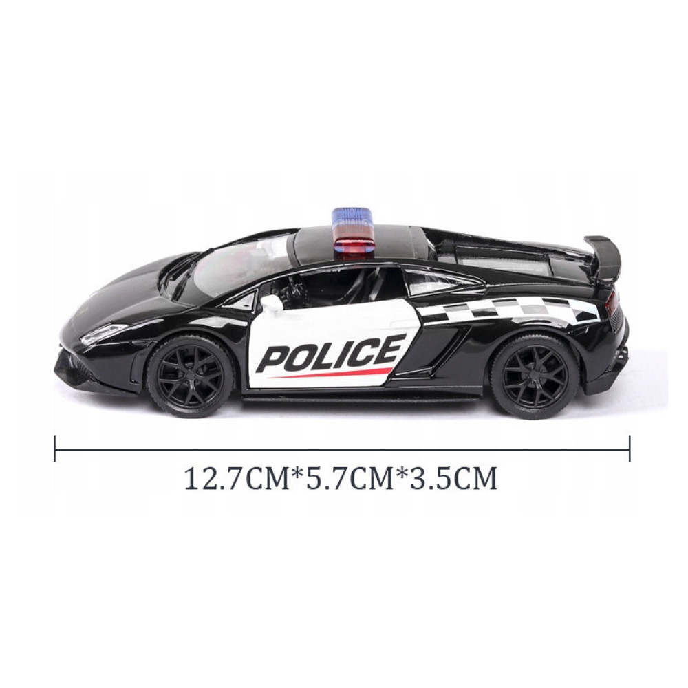 AUTO POLICYJNE POLICJA POLICE SAMOCHÓD POLICYJNY AUTKO ZABAWKA LAMBORGHINI