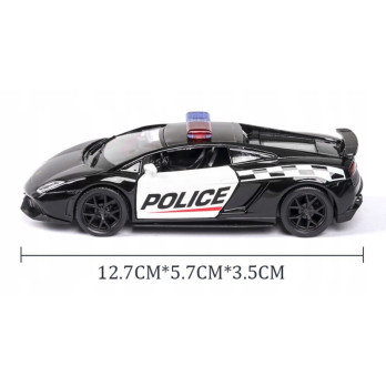 AUTO POLICYJNE POLICJA POLICE SAMOCHÓD POLICYJNY AUTKO ZABAWKA LAMBORGHINI